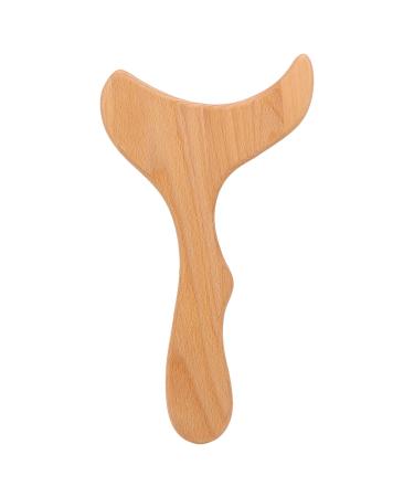 Wooden Gua Sha Scraping Massage Tool Gua Sha board for men and women with ergonomic handle manual massage tool for muscle relaxation to relieve fatigue Gua Sha Stick for the Lym