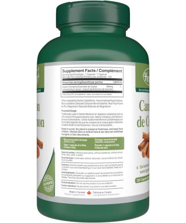 VORST Ceylon Cinnamon 600mg 3 X 120 Vegan Capsules | Gluten Free Supplements for Digestive & Metabolic Health | Cinnamon Sticks Powder Pills | 3 Bottles 1 count (Pack of 360) - Buy Online on GoSupps.com