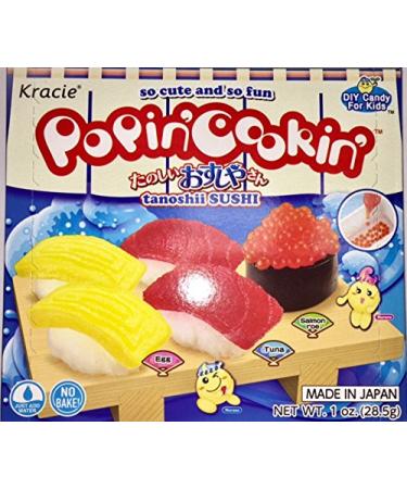 Popin' Cookin' DIY Candy Kit 3-Pack - Tanoshii Cakes, Sushi, and Donuts - Buy Online on GoSupps.com