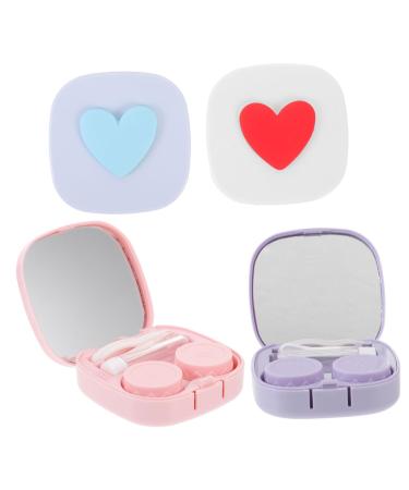 JECOMPRIS 4 sentences Contact lensing container contact lens box set. Building the soft storage set Transport box for contact lenses travel lenses.