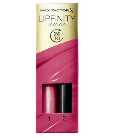 x Max Factor Lipfinity Lipstick Two Step New In Box - 024 Stay Cheerful