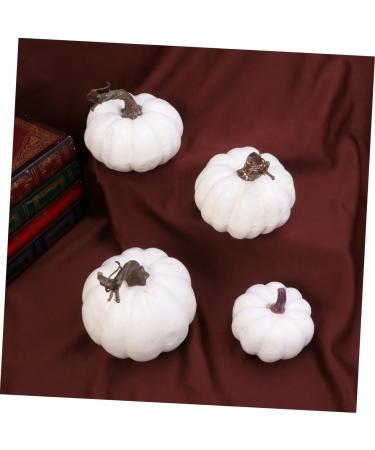 ifundom 6pcs Artificial White Halloween DIY Pumpkin Props Party Supplies Graffiti White Size 1 - Buy Online on GoSupps.com