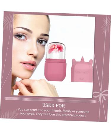 Unicorn Ice Tray Face Massager | Silicone Ice Roller for Skin Care | Facial Roller Tool - Pink 10.7x5.4x5CM - Buy Online on GoSupps.com