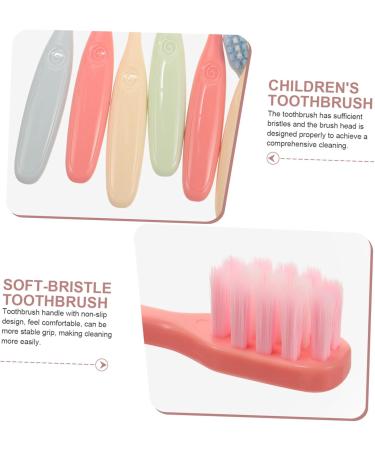 Beavorty 8-Piece Soft Toothbrush Set - Extra Soft Bristles for Adults & Kids | Travel & Wear-Resistant Design - Buy Online on GoSupps.com