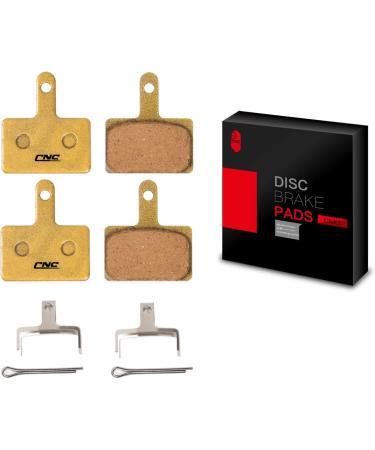 2 Pairs EASTERN POWER Bicycle Disc Brake Pads for Shimano B01S Deore - Resin/Semi-Metallic/Metal Copper - Buy Online on GoSupps.com