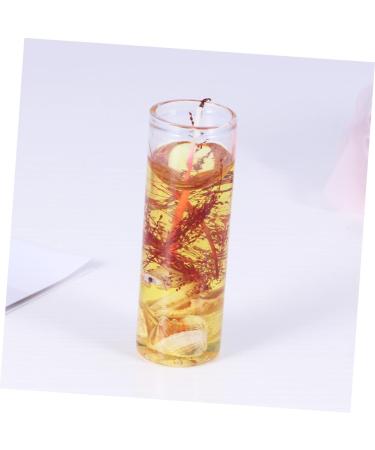 FRCOLOR Romantic Scented Jelly Candles - Wax Wick Shells for Weddings Holidays & Displays | Ocean-Inspired Crystal Candles - Buy Online on GoSupps.com