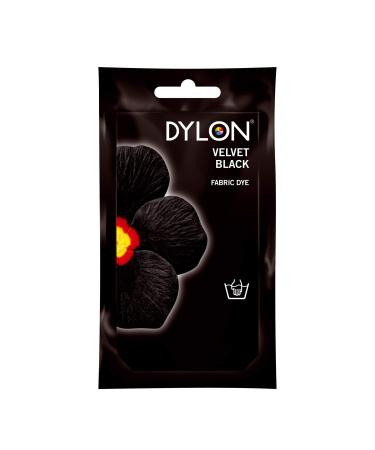 Dylon Wash & Dye Black Fabric Dye Large 350 g Confezione da 2