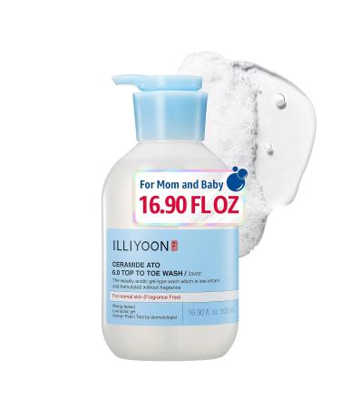 Illiyoon Ceramide Ato 6.0 Top To Toe Wash 16.9 fl oz (500 ml) - Buy Online on GoSupps.com