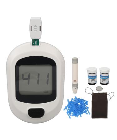 Blood Glucose Monitor Kit Blood Glucose Monitor 50 Blood Sugar Test Strips 50 Lancets High Accuracy Diabetes Testing Kit