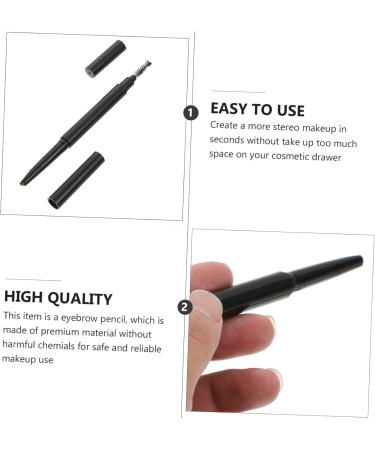 Healeved 72 Pcs Double Ended Eyebrow Pencil Makeup Pencils Eyebrow Definer Pencil Cosmetic Tool Brown Plastic - Buy Online on GoSupps.com