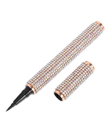 Healeved 1pc Eyeliner Micro Eye Liner Pen Eye Beauty Pen Brown False Eyelashes No- Skip Liquid Pen Plastic 1 count (Pack of 1) As Shown