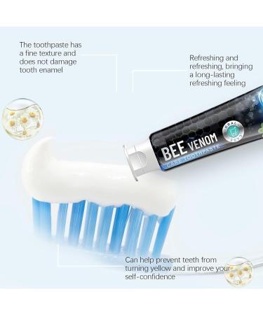 Bee Venom Toothpaste | Natural Bee Propolis for Fresh Breath | International Shipping - Buy Online on GoSupps.com