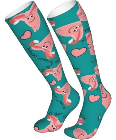 Obstetrics Cervix Compression Socks for Women & Men - 15-20 mmHg Circulation Support for Running & Cycling - Buy Online on GoSupps.com