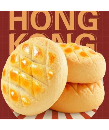 Sweet Pineapple Crispy Traditional wife cake Handmade pastries Taiwan Traditional dim sum Crispy pastry Fruit cake Instant breakfast bread Chinese special snack food Dessert Gifts (5 packs) - Buy Online on GoSupps.com