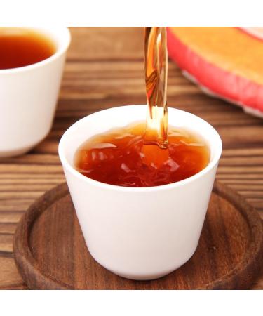 HQZM Yunnan 357g Laobangzhang Oud Old Tree Ripe Puer Tea Refined Ripend Puh Er Menghai Big Tree Tea - Buy Online on GoSupps.com