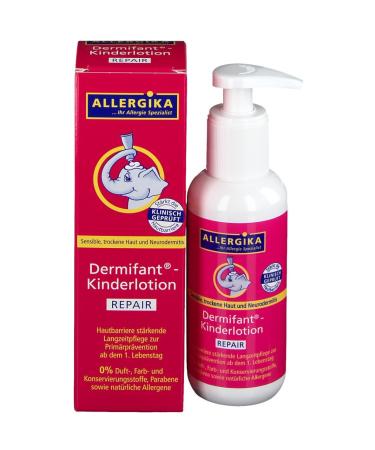 Allergika Kinderlotion Repair 200ml PZN 13716711 Skin prone to itching and inflammation due to a disturbed barrier function