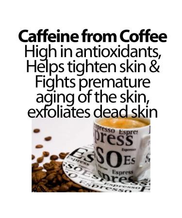 Glimmer Goddess Organic Arabica Coffee & Dead Sea Salt Scrub - Best Acne & Stretch Mark Treatment 10 oz | International Shipping Available - Buy Online on GoSupps.com