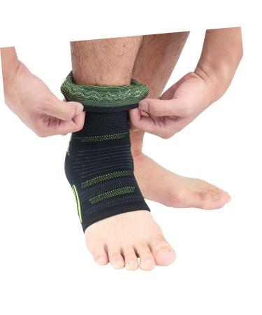 Silicone Ankle Brace & Sleeve - Support & Pads for Sprained Ankles | Perfect for Running - Buy Internationally - Buy Online on GoSupps.com