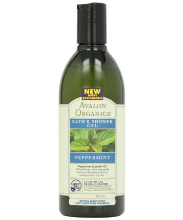 Avalon Organics Gel Bth N Shwr Ppprmint