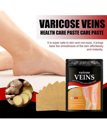 Mandurs 72Pcs Varicose Veins Patch - VeinHealth Treatment for Legs | Improve Blood Circulation, Reduce Pain & Swelling - Buy Online on GoSupps.com