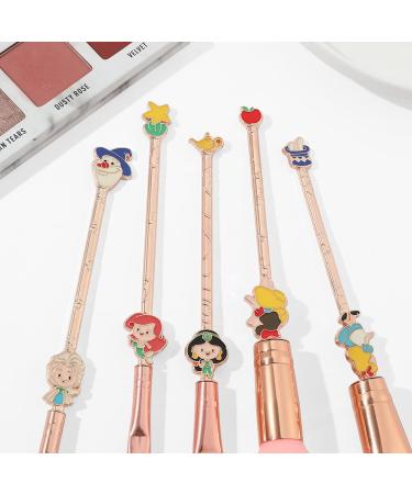 Snow White & Mermaid Makeup Brushes Set | Kawaii Novelty Brush Gift for Girls & Women - Buy Online on GoSupps.com