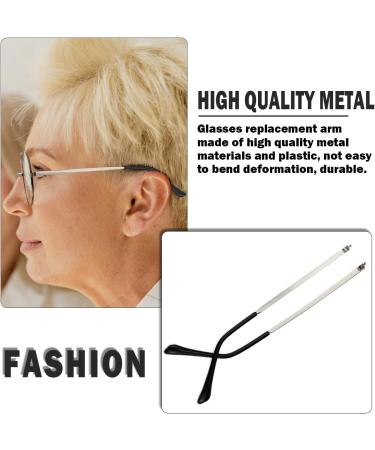Shop LNQ LUNIQI Silver Metal Glasses Frame - Universal Replacement Brackets for Thin Sunglasses - International Shipping Available - Buy Online on GoSupps.com