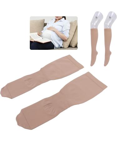 Buy 23-32 mmHg Compression Stockings for Pain Relief | Highly Elastic Support for Lymphedema & Swelling (Size L) - International Shipping Available - Buy Online on GoSupps.com