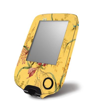 MightySkins Skin Compatible with Abbott Freestyle Libre 1 & 2 - Yellow Marble End | Protective, Durable, and Unique Vinyl Decal wrap Cover | Easy to Apply, Remove, and Change Styles | Made in The USA