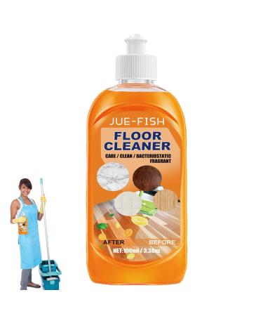 100ml Multifunctional Floor Cleaner Liquid Safe Wood Floor Cleaner With Fresh Scent Wood Floor Cleaning Polishing Brightening Tile Cleaner Floor Tile Cleaner Shiner Liquid And Polisher