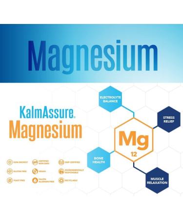 Nature's Plus Kalmassure Magnesium Powder - Orange Flavor, 400 mg, 1.15 lbs (522 g) | Natural Relaxation & Stress Relief - Buy Online on GoSupps.com