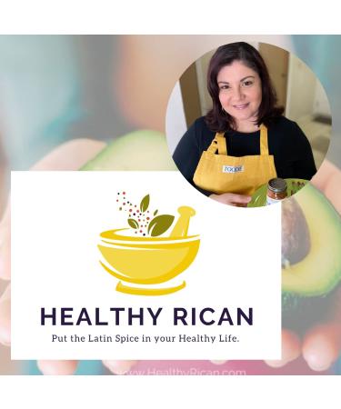 Healthy Rican Adobo Sazon Sofrito Spice Mix - Non GMO, No MSG, Gluten Free, Diabetes Friendly, Keto & Whole 30 Approved - Large Size - Buy Online on GoSupps.com