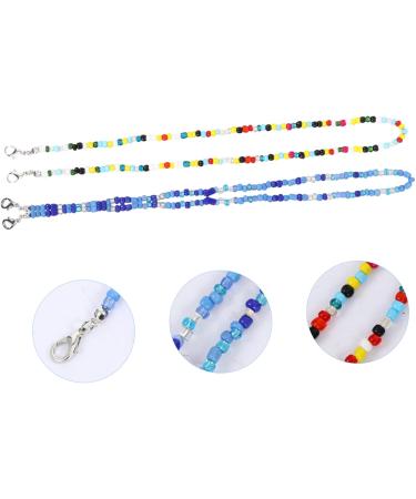 Shop HOMSFOU 6 Pcs Glasses Mask Chain & Portable Reading Glasses Strap - Stylish Lanyard Beads for All Eyewear | International Shipping Available - Buy Online on GoSupps.com