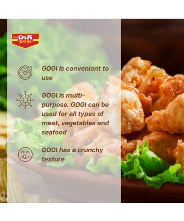 GOGI Panko Breadcrumbs - 200g Pack | Perfect for Crispy Coatings | International Shipping Available - Buy Online on GoSupps.com