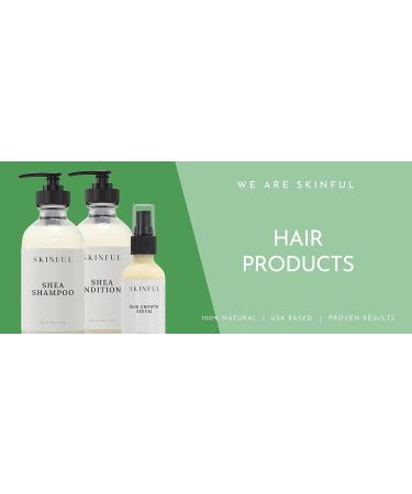 Skinful Shea Conditioner for Dry Damaged Hair | Deep Hydrating Rinse-Off Conditioner | 8.2oz - Shop Internationally - Buy Online on GoSupps.com