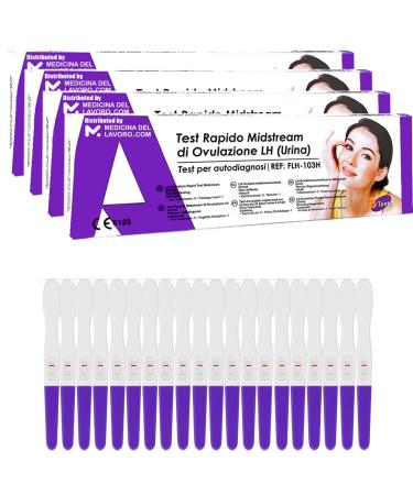 MedicinadellAvoro.com - Ovulation test increases chance of pregnancy 20 digital ovulation sticks 25miu/ml measures LH in urine for fertility of the woman ovulation test with 99.6% accuracy 1 piece (20 pack)