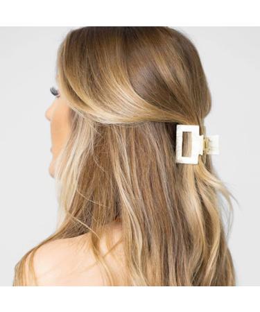 Runmi Hair Clips - French Design Acetic Acid Hair Accessories for Women & Girls | Strong Hold 2 Pack | International Shipping Available - Buy Online on GoSupps.com