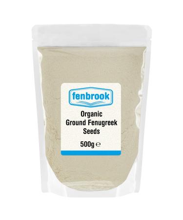 Organic Ground Fenugreek Seeds 500g | Certified Organic by Fenbrook Organic