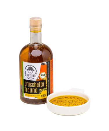 Buy Bio BruschettaFreund: Organic Cold-Pressed Rapeseed Oil Set | 3x0.5L | Vegan & Sustainable Cooking Oil Rich in Omega 3 & 6 - Buy Online on GoSupps.com