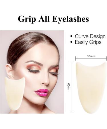 EyeLash Applicator Tool False Eyelashes Applicator Tool for Beginner Lashes Clip with False Eye Lashes Holder Base Eye Makeup Tools Eyelash Tweezers Lash Buddy Tool Lashes Apply Clip Easy to Use - Buy Online on GoSupps.com