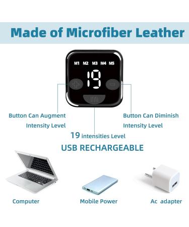 EMS Foot Stimulator Massage Device - 6 Modes & 19 Levels for Pain Relief | Electric Foot Massager with Remote Control - Buy Online on GoSupps.com