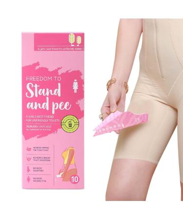 Fovolat Standing Urinal for Women - Paper Vertical Pee Urinal Funnel Multifunctional Ergonomic Portable Urination Device for Women Girls Pregnant Individuals
