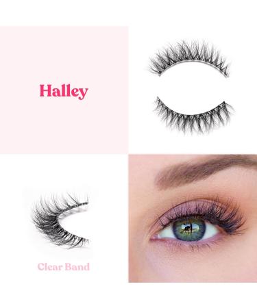 Silly George SuperNatural Lash | Lightweight Comfortable Natural Look | Flexible Band for Easy Wear (Halley) - Buy Online on GoSupps.com