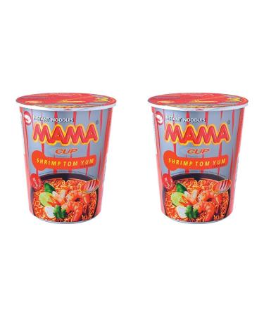 MAMA - Instant Cup Noodles Shrimp - (1 X 70 GR) (Pack of 2) Cup Noodles Shrimp 70 g (Pack of 2)