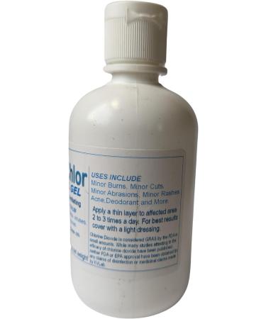 Chlorine Dioxide Gel - 4 oz | Powerful Disinfectant for Effective Cleaning - Buy Online on GoSupps.com