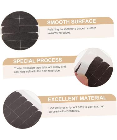 minkissy 20 Sheets Hair Extension Double Sided Tape Adhesive Hair Extension Tapes Doublesided Tape Human Hair Extension Strips Extension Tapes for Replacement Remover Non-woven Fabric Wig - Buy Online on GoSupps.com