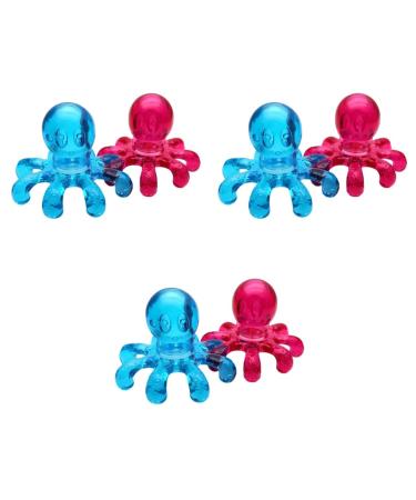Magiclulu 6 STK scalp massage devices Portable massage lying portable massage device Ultra head skin massage device octopus portable massage devices massage tools hair massage device