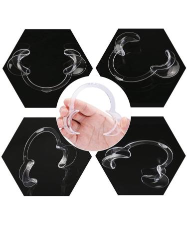 20 Replacement Mouthpieces by Hmilydyk - Intraoral Lip & Cheek Holder | Sizes S M L | C-Shaped Large (135x90x20mm) - Perfect for Children & Adults - Buy Online on GoSupps.com