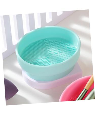 DOITOOL Makeup Brush Scrubber Mat Brush Cleaning Bowl for Makeup Tool Makeup Sponge Cleaner Cleaning Bowl for Makeup Brush Makeup Brush Cleaning Pad Silica Gel Brush Pad Make up - Buy Online on GoSupps.com