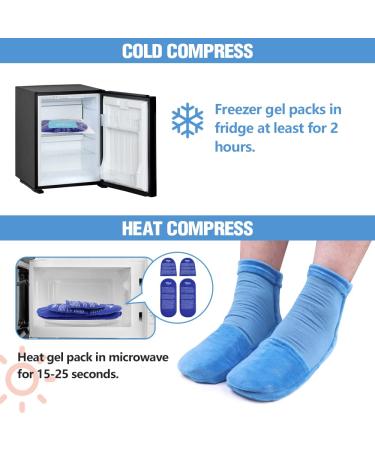 Hilph Cold Therapy Socks - Pain Relief for Neuropathy, Chemotherapy, Plantar Fasciitis - Large Size - Buy Online on GoSupps.com