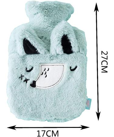 Hot Water Bottle Hot Water Bag 1L Classic Rubber Bottle with Cute Cover for Pain Relief (Koala) - Buy Online on GoSupps.com